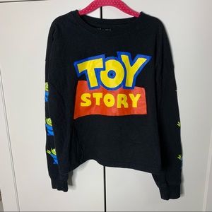 Disney Pixar Toy Story Alien Graphic Crop Top